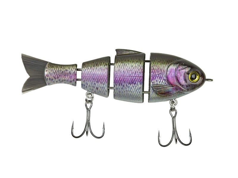 Catch Co Mike Bucca's Baby Bull Shad Swimbait 3.75" 1/2 oz Rainbow Trout - Image 1